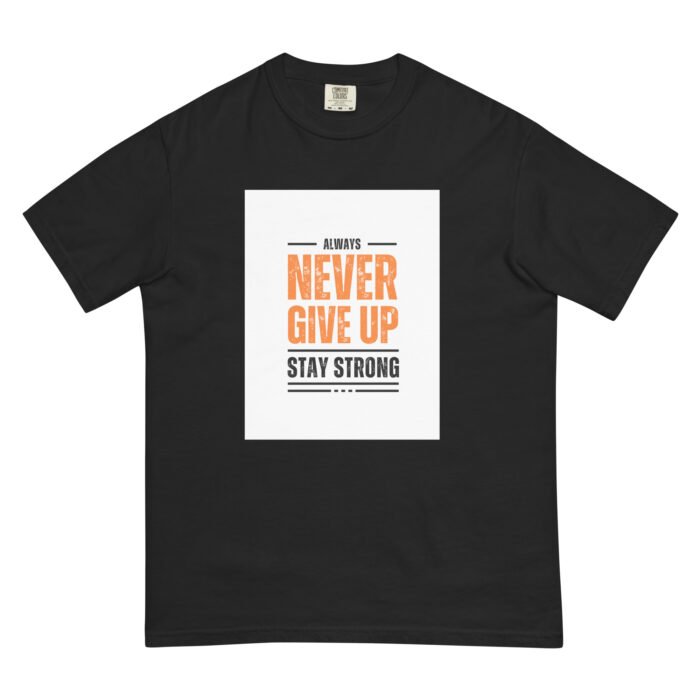 Unisex garment-dyed heavyweight t-shirt